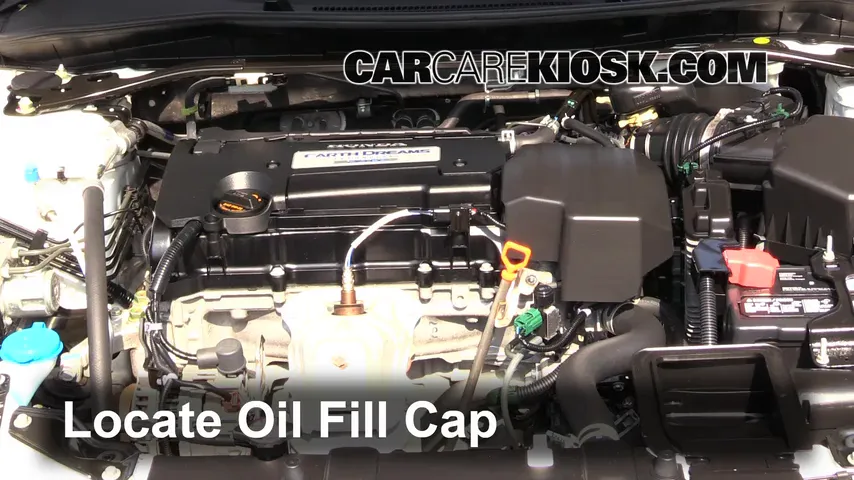 2013 Honda Accord EX-L 2.4L 4 Cyl. Sedan Oil